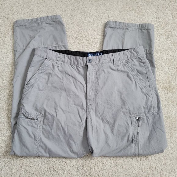 Chaps Other - Chaps Cargo Pants 38" x 32" Men's Gray Flat Front